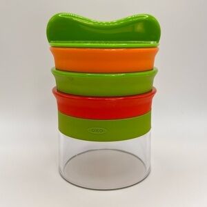 Oxo Good Grips 3-Blade Hand-Held Spiralizer, Green, Red, & Orange